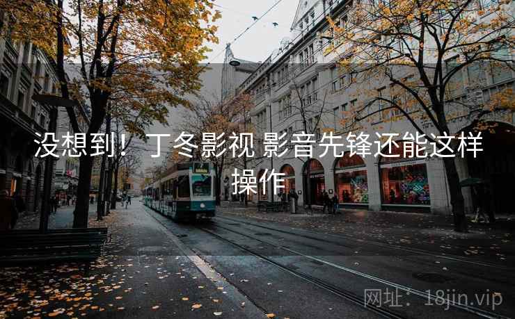 没想到！丁冬影视 影音先锋还能这样操作